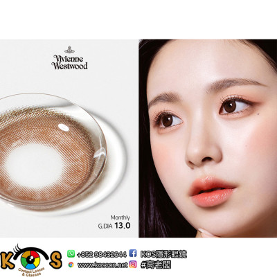 Vivienne Westwood 1Month Mond Copper 비비안웨스트우드 몬드 코퍼 Vivienne Westwood 1Month Mond Copper 비비안웨스트우드 몬드 코퍼